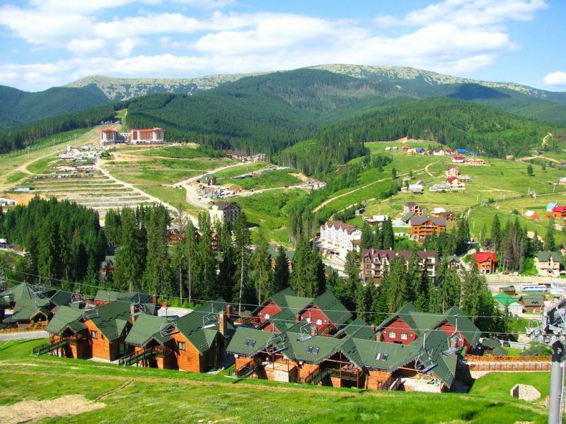 Day Tour to Bukovel & Zhenetskyi Waterfall